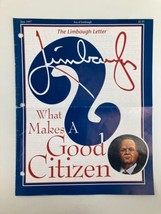 Rush Limbaugh Letter Newsletter Magazine June 1997 What Makes A Good Citizen - £15.11 GBP
