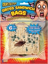 Gross Sandwich Bags - Gross Out That Sandwich Stealer At Work! - $4.94