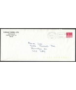 CANADA Cover - Carmac Diesel Ltd, Campbell River, BC to Burnaby, BC D16  - £2.28 GBP