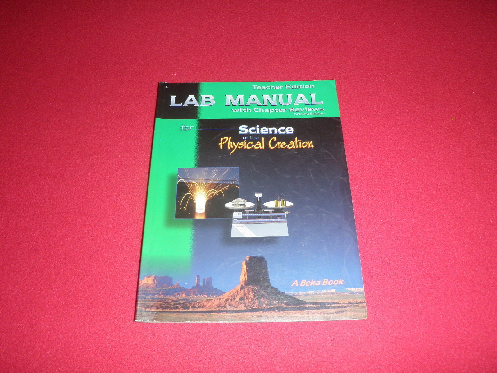 Abeka Science of the Physical Creation Lab Manual Teacher 2nd Edition - $16.65