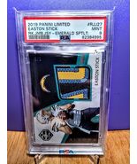 2019 Panini Limited Jumbo Jerseys Spotlight #5/5 Easton Stick Rookie PSA 9 - $99.00