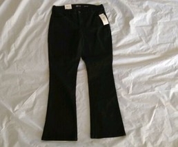 Style &amp; Co Women&#39;s Mid-rise Tummy Control Noir Black Boot Leg Jeans Size 6 - $22.31