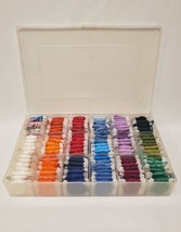 Lot 325 DMC Embroidery Floss Skeins Thread Carded In 3 Storage Box Cases - £58.42 GBP