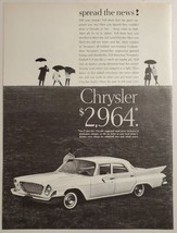 1956 Print Ad Chrysler Newport 4-Door Car with Firebolt V-8 Engine - £12.51 GBP