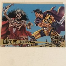 Skeleton Warriors Trading Card #72 Dark Vs Lightstar - £1.54 GBP