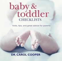 Baby &amp; Toddler Checklists - Carol Cooper (Hardback)NEW BOOK - £3.94 GBP