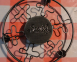 SCENTSY FLOWER ROUND WARMER STAND METAL TRIVET - $12.95