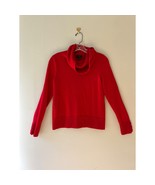 Talbots Sz M Red Pure Merino Wool Cowl Neck Sweater Pullover Stretch - €28,17 EUR Talbots Sz M Red Pure Merino Wool Cowl Neck Sweater Pullover Stretch - €28,17 EUR