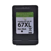 Compatible with HP 67XL (3YM57AN) Black Rem. EcoInk Ink Cartridge - 24 - £22.71 GBP