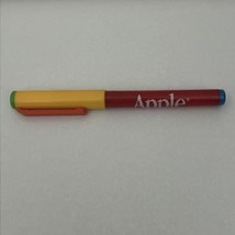 Apple Mac Computer Logo Ballpoint Pen Screw Top Rainbow Multicolor 90’s ... - £15.76 GBP