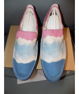 Sperry Moc Sider Tie Dye Indoor Outdoor Slip On Moccasins Shoes Size 8M NEW - €57,84 EUR