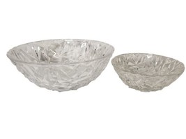 Tiffany &amp; Co. 9&quot; Faceted Rock Cut Crystal Serving Bowl - $127.71