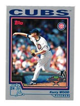 2004 Topps Opening Day #123 Kerry Wood Chicago Cubs - £1.10 GBP