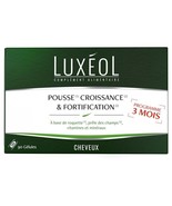 LUXEOL Growth &amp; Fortification 3 Months 90 Caps Promotes Hair Growth EXP:... - $1,235.47 MXN