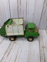 W Tonka Little Litter Bug Garbage Trash Truck 1970 Green &amp; White Vintage - £27.37 GBP