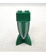 Lego Minifigure Merman Mermaid Tail Dark Green Fish Tail Silver Scales 5... - £9.73 GBP