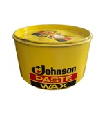 JOHNSONS PAST WAX, CAN ABOUT 75% FULL, the older yellow wax - £36.76 GBP