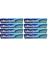 Lot 8 x Ultra Brite Cool Mint Toothpaste w/ Baking Soda &amp; Peroxide 6 oz ... - €25,31 EUR