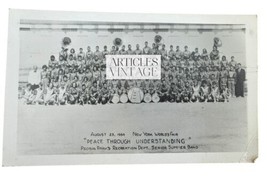 Peoria Parks Senior Summer Band Postcard 1964 New World&#39;s Fair Post Card - $18.00