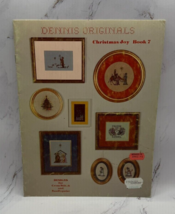 VTG Dennis Originals Christmas Cross Stitch Needle Point Patterns Book 7... - £5.50 GBP