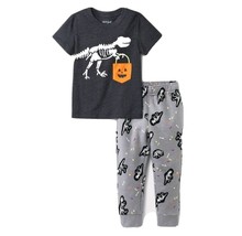 Cat &amp; Jack Toddler Boys T Rex T Shirt &amp; Fleece Jogger 3T New - £8.16 GBP