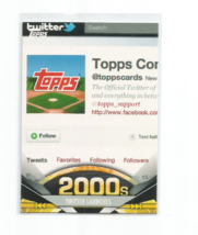 Twitter LAUNCHES-TWEETY Birth 2000&#39;s 2011 Topps American Pie Card #190 - £3.90 GBP