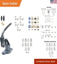 Rivet Dies Eyelets Grommets Molds Snap Dies Prong Set Popper Fastener Ha... - $220.68
