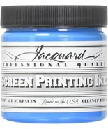 Jacquard Professional Screen Print Ink, Water-Soluable, 4oz Jar, Sky Blu... - $512.62 MXN