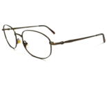 Vintage Chaps by Ralph Lauren Eyeglasses Frames 41 3DN Brown Oval 55-19-145 - $37.18