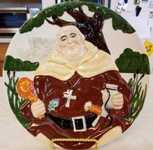 Davenport Pottery Co. Friar Tuck Collector Plate Vintage 1986 England - £14.99 GBP