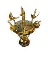Vintage 1970s Toledo Spain Brass Sword Cocktail Picks Skewers Party Hosting - €34,81 EUR