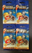 Angry Birds Star Wars Dog Tag And Sticker Fun Pack 4 Pack Lot NEW/SEALED - £5.95 GBP