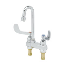 T&amp;S Medical and Lavatory Faucet B-0892-VF22 Swivel/Rigid Gooseneck,Chrom... - £127.73 GBP