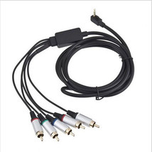 AV Cable HDTV Component Extension Data Cord for PSP 2000 3000 Slim To TV Monitor - £10.21 GBP