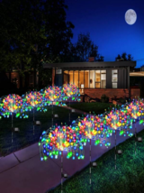 Solar String Light Outdoor 8 Modes Solar Christmas Lights Waterproof for Garden - £10.59 GBP