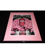 2004 Absolut Raspberry Vodka 11x14 Framed ORIGINAL Vintage Advertisement  - £27.25 GBP