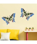 Papilio Butterfly Wall Art Stencil - Size: Small - Wall Stencils for Che... - $20.58 CAD