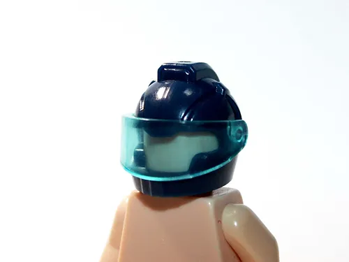 SM Space Helmet Blue Sci-Fi for Custom Minifigures Mini Figures for Kids - £6.29 GBP