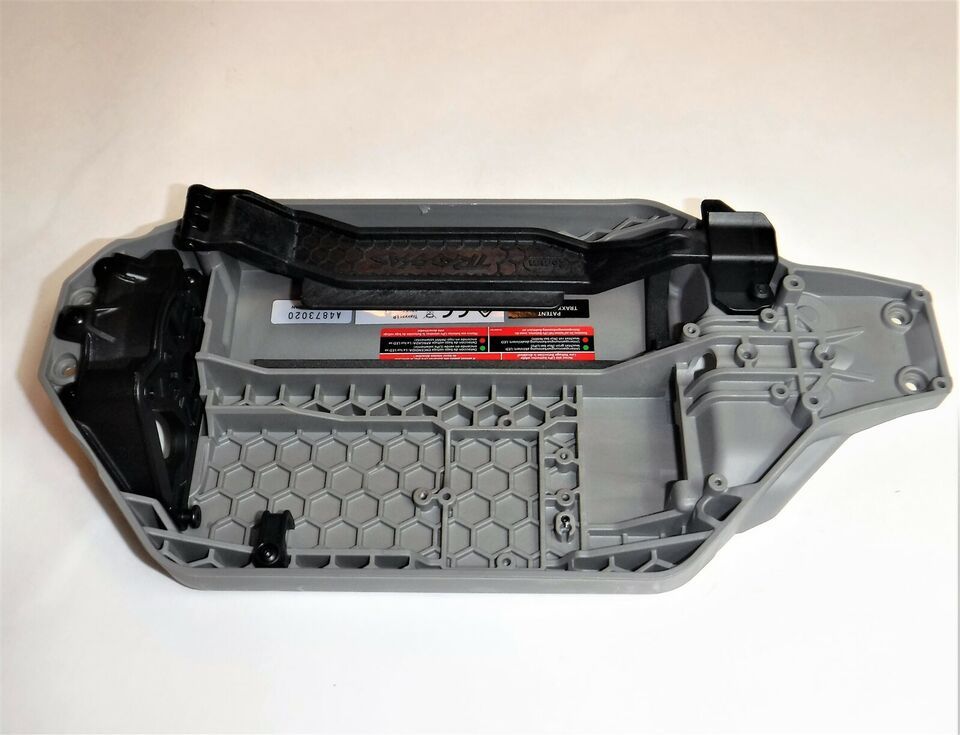 Traxxas Rustler 4X4 VXL Chassis with Battery Hold Down New Type - $34.95