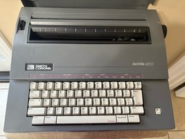 Vintage Smith Corona Electric Typewriter DeVille 470 - Tested Working Great - $45.00