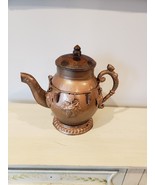 Decorative Metal Full Size Teapot Tea Pot Grapevines Grapes  - £15.76 GBP