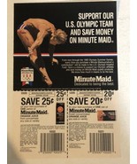 1992 Minute Maid Orange Juice Vintage Print Ad Advertisement Coupon PA1 - $7.91