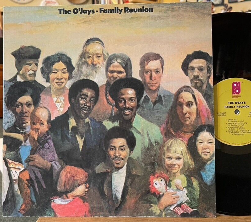 Primary image for O'Jays Family Reunion Vinyl LP Phila Intl PZ 33807 1st Pressing I Love Music