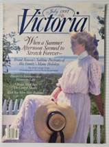 Vtg Victoria Magazine July 1992  A Timeless Point of View, Vol. 6 Number 7 - £8.05 GBP
