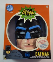 Ben Cooper DC Batman Halloween Costume Top &amp; Mask Adult One Size Rubies New - £27.21 GBP