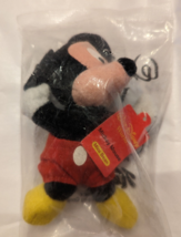 Kellogg's Mickey Mouse Mini Bean Plush Toy Walt Disney World New in Selaed Bag - $6.89