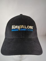 Havalon Knives Hat Black Adjustable OSFM Shasta Wear - £13.42 GBP