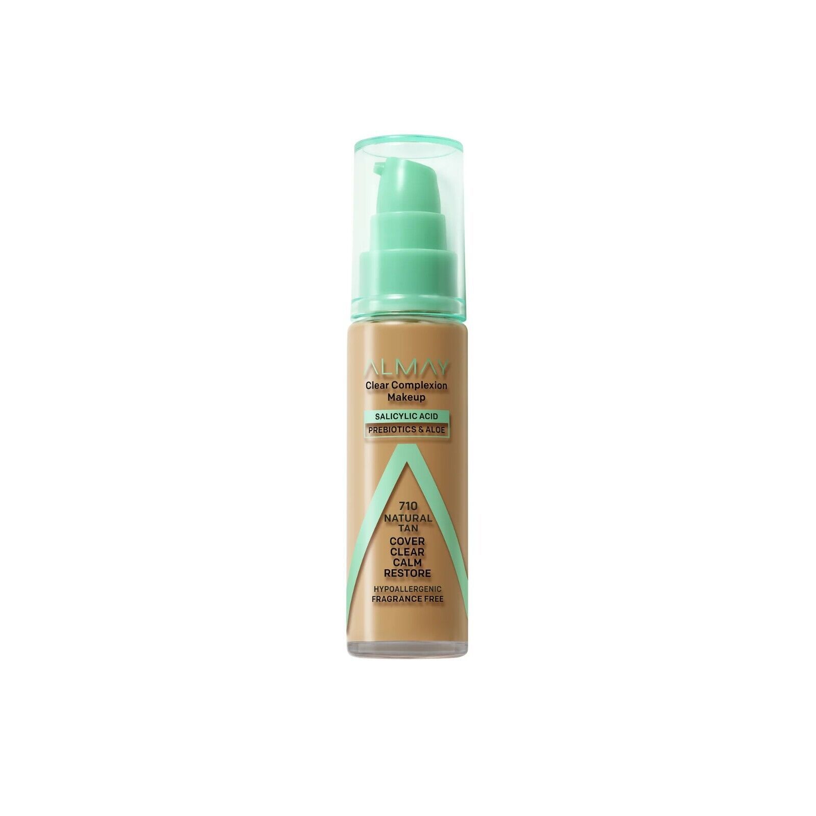 Primary image for Almay Clear Complexion Foundation Natural Tan 710 Hypoallergenic Fragrance Free