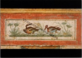 Two Ducks Fresco Dumbarton Oaks Washington DC Postcard PC308 - £3.98 GBP