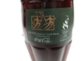 Coca-Cola Olympic Torch Relay Celebration Bottle 1996 Vintage - $6.44